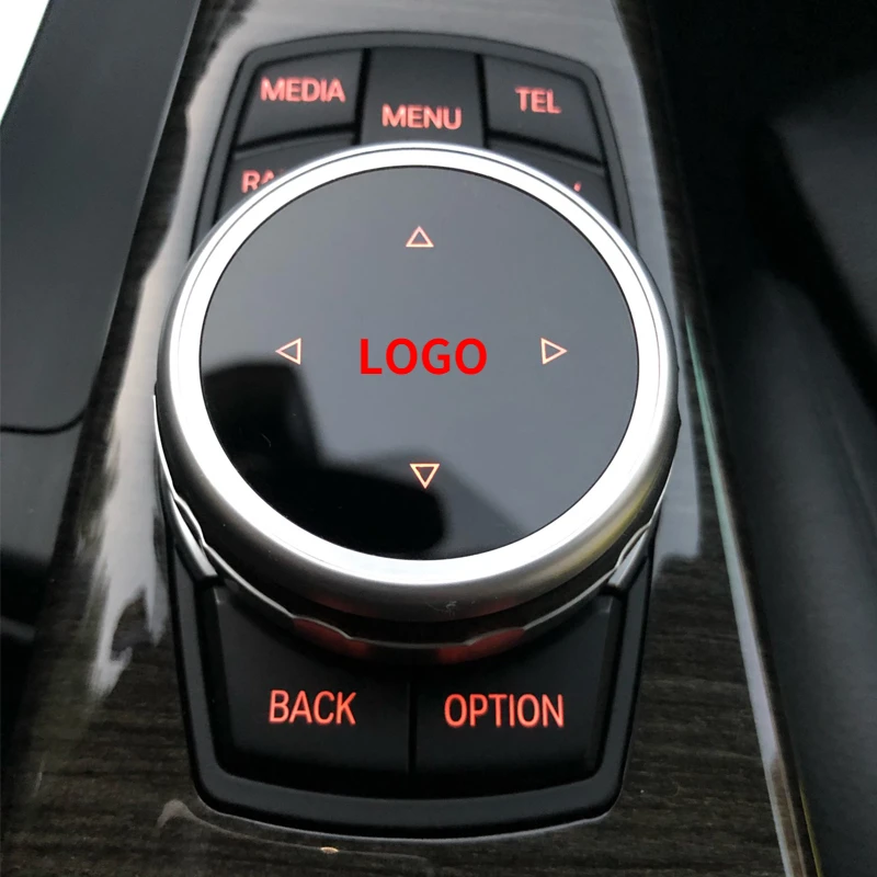 Автостайлинг мультимедийные пуговицы Чехол для BMW F20 F25 F30 F10 F07 E60 E90 E92 E70 E71 F01 F02 E84 F48