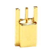 1pc mmcx female jack rf coax connector pcb mount 3 pin straight goldplated new wholesale
