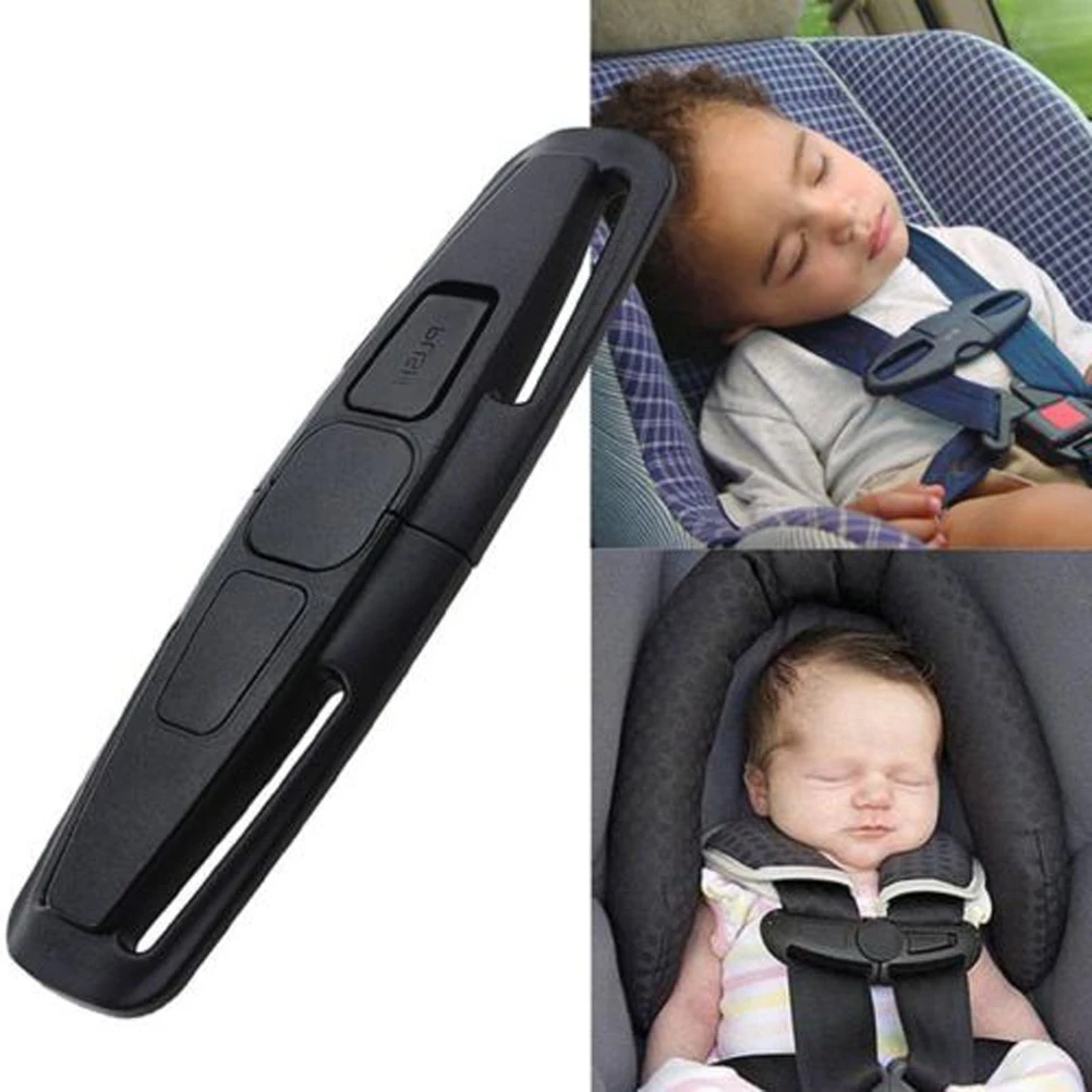 

Baby Chest Clip Safe Buckle Black Car Baby Safety Seat Strap Belt Harness For Kid Child Seatbelt Latch Accessories