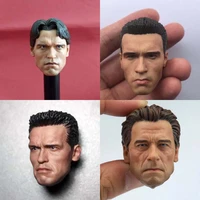 16 scale arnold head sculpt t800 male soldier head carving for 12in phicen jiaoul doll body model toy