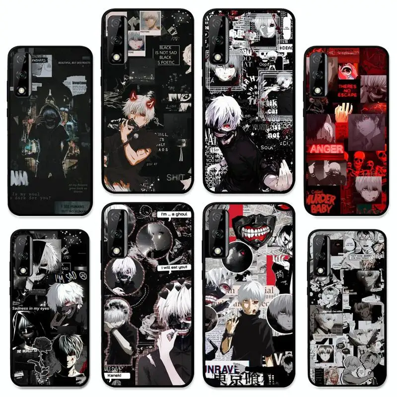 

Japanese anime Tokyo Ghoul Japan Suave Phone Case for Huawei Y 6 9 7 5 8s prime 2019 2018 enjoy 7 plus