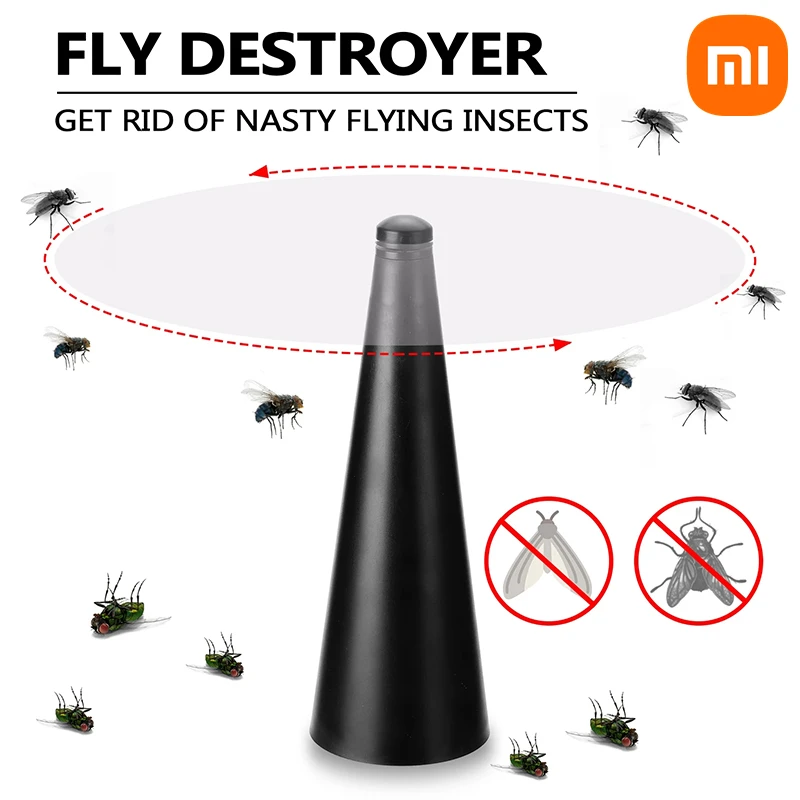 

Xiaomi Outdoor Kitchen Fly Repellent Fan Food Protector Fly Destroyer Keep Flies Bugs Away From Food Pest Repellent Table Fan