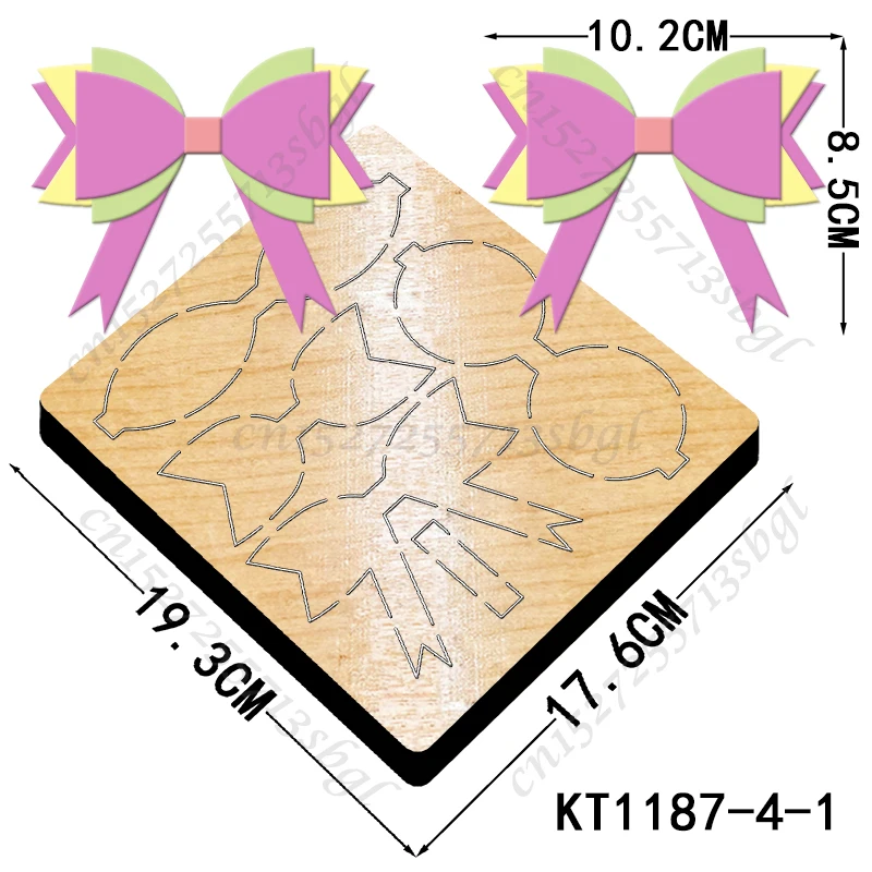 Новые пресс-формы Bow 2024 Новое поступление Скрапбукинг 16 мм нож подходит для