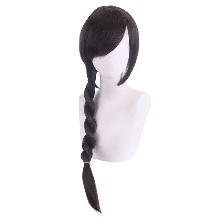 Anime Wonder Egg Priority Neiru Aonuma Cosplay Costume Long Sleeve Gray Dress Wig Braid Halloween Party Women