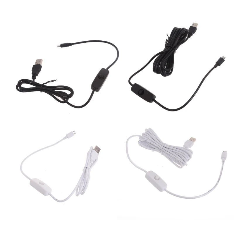 

Upgraded withSwitch Power Charging Cable forRaspberryPi USB to MicroUSB Convert