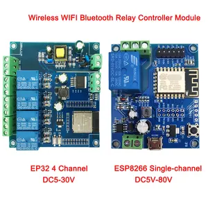 ESP8266 Wireless WIFI Relay Controller Module Single-channel Relay Module ESP 12F Development Board 