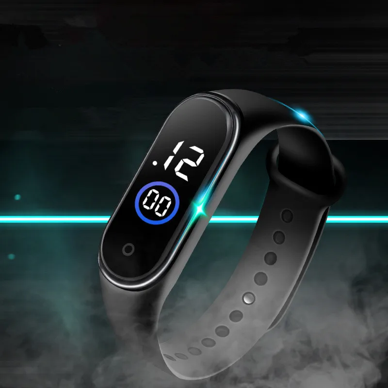 

Digital Watch for Women Men Kids Waterproof Sport LED Electronic Wrist Watch Fashion Boys Girls Bracelet Clcok montre femme