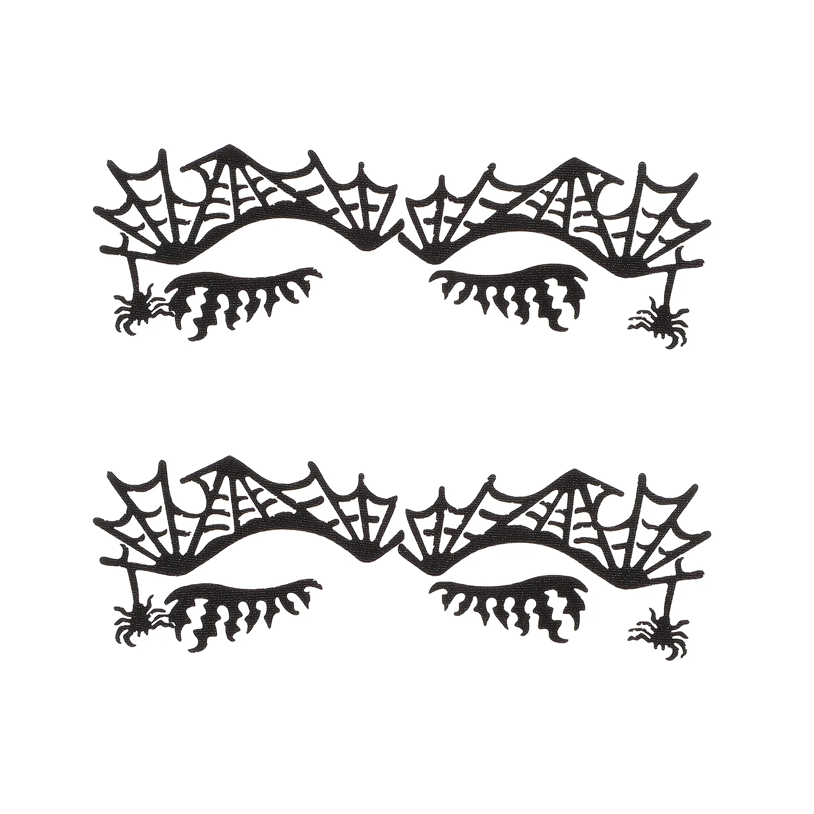 

Eyestickers Makeup Face Party Sticker Eyeshadow Eyelashes Decal Out Hollow Tattoomasquerade Patch Lace Eyeslash Fluffy Supplies