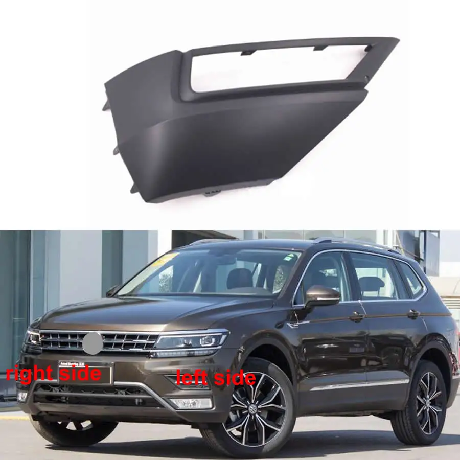 

For Volkswagen VW Tiguan L 2017 2018 2019 Front Fog Lamp Frame Anti Fog Lamp Cover Front Bar Grille Decorative Cover