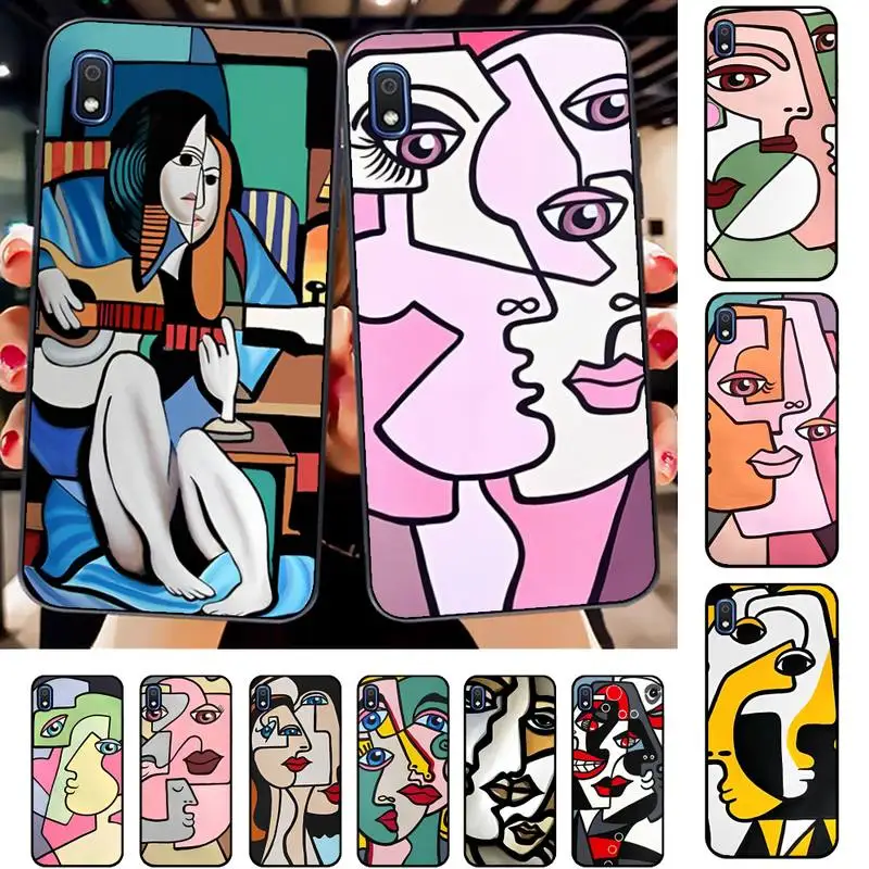 

Picasso Abstract Art Painting Phone Case for Samsung A51 01 50 71 21S 70 31 40 30 10 20 S E 11 91 A7 A8 2018