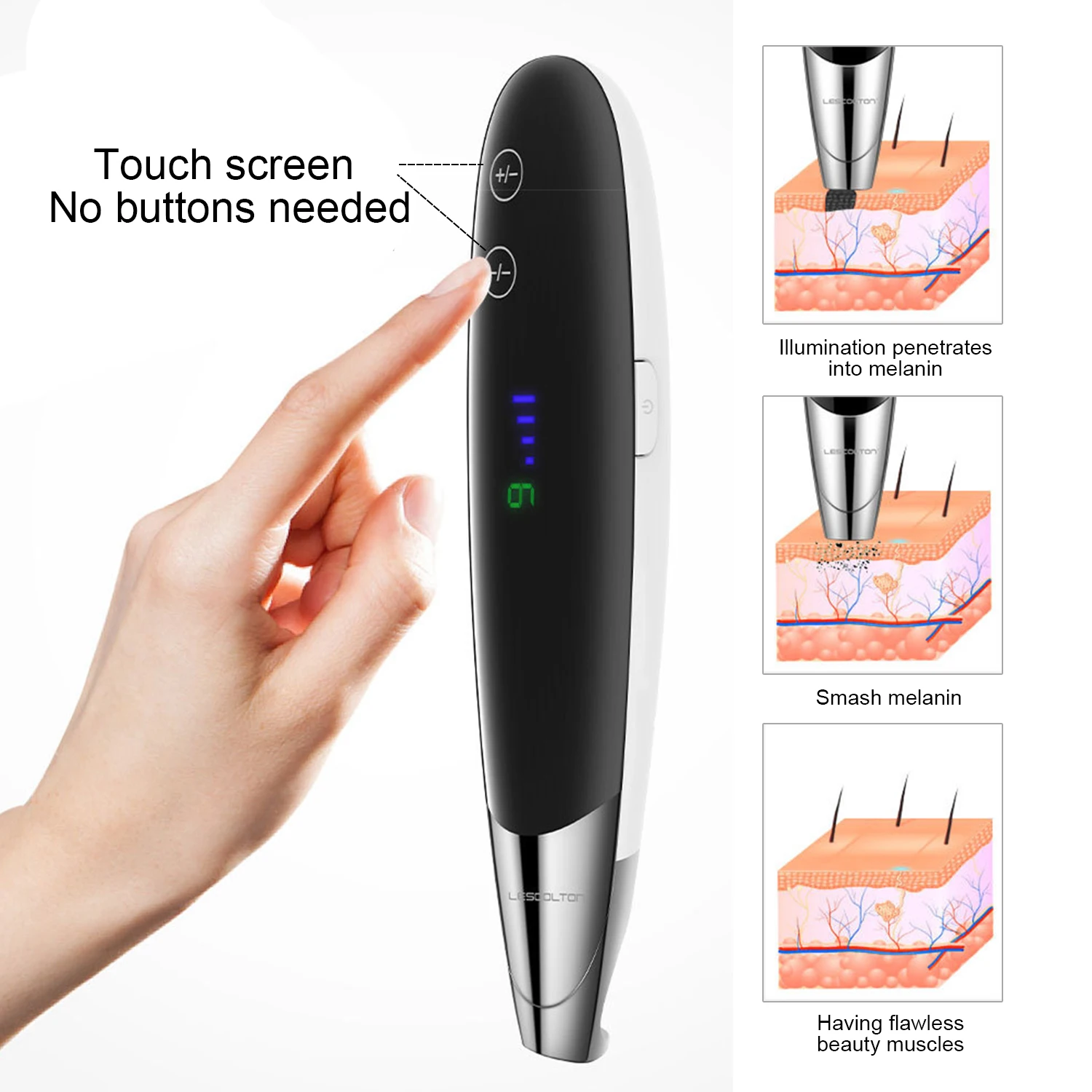 

Laser Picosecond Pen Freckle Tattoo Removal Aiming Target Locate Position Mole Spot Eyebrow Pigment Remover Acne Beauty Care