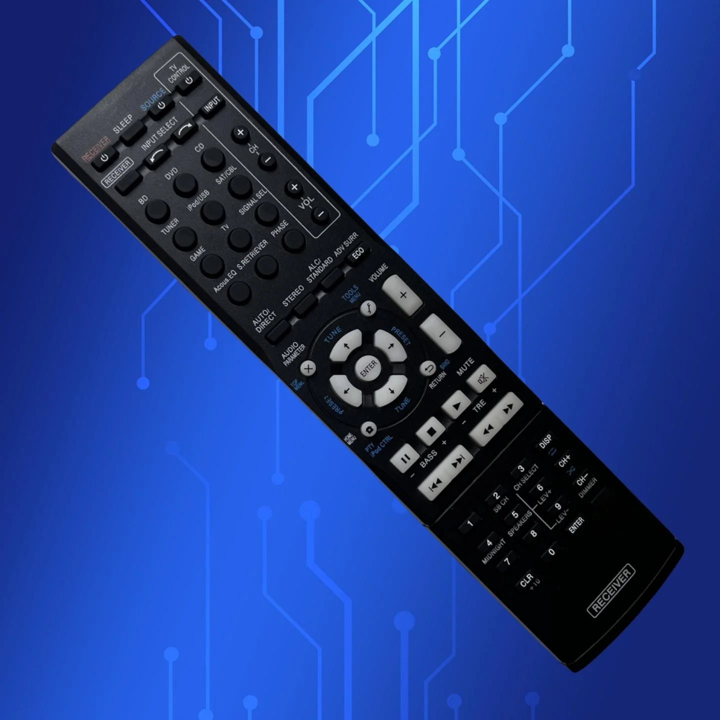 Новый пульт дистанционного управления для усилителя мощности Pioneer AXD7690