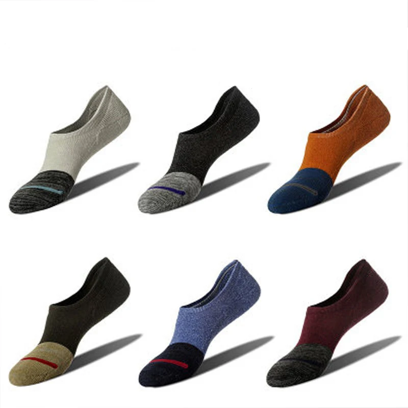 3 Pairs Autumn New Ship Socks Male Bump Color Fashion Out With Stealth non-slip Socks Sports Socks Men Running Women Sport Damen