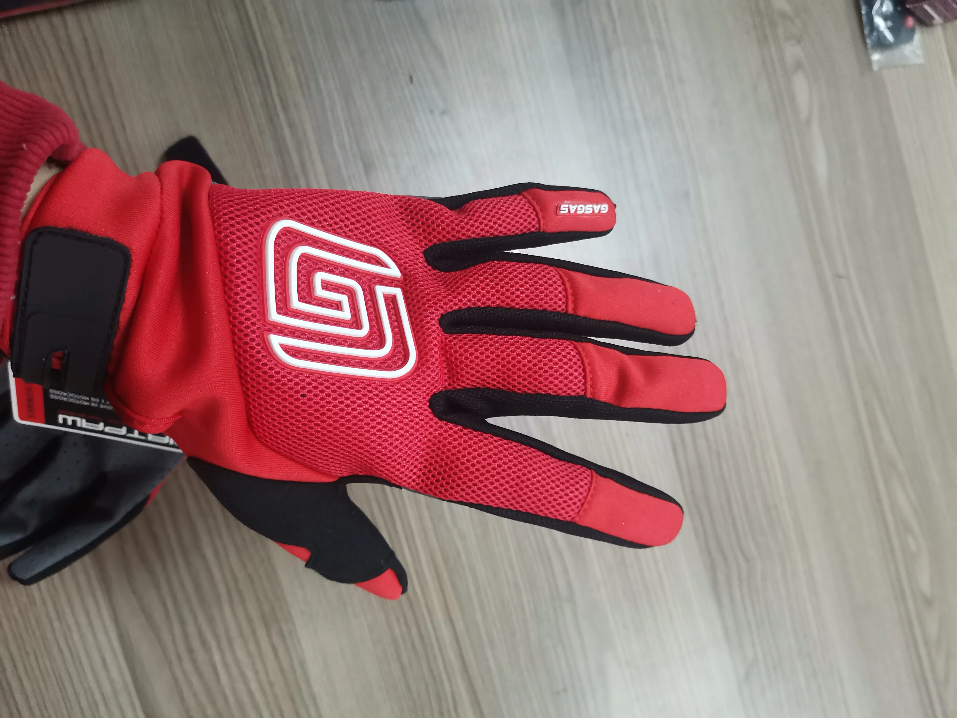 Полиэстеровые перчатки с полным пальцем для мотокросса эндуро езды на горном