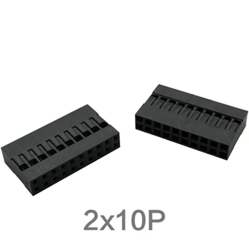 100 шт. 2x2/3/4/5/6/7/8/9/10/11 4p 6P 8p 10p 12p 14p 16p 18p 20p Dupont перемычка кабеля корпус гнездовой
