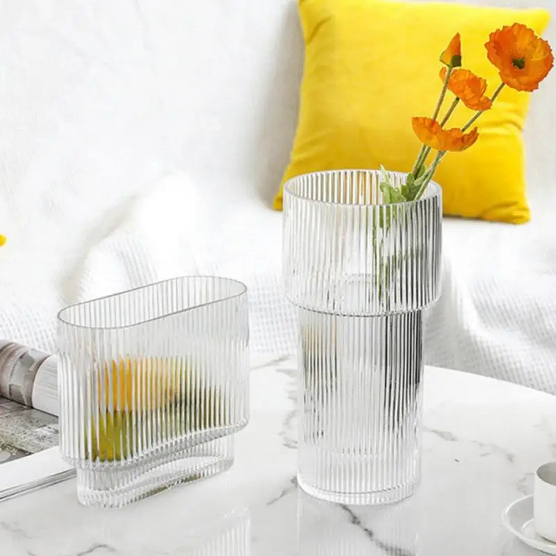 

Modern Vase Mini Bud Vase Glass Mushroom Aromatherapy Decorative Clear Aesthetic Flower Vases For Ornament Flower Arrangement