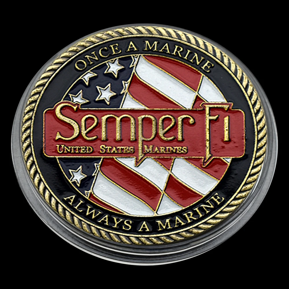 

Коллекционная монета "Semper Fi"