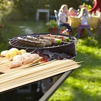 400300200100pcs 30cm catering grill camping party disposable long bbq sticks bbq skewers tool natural bamboo barbecue skewers