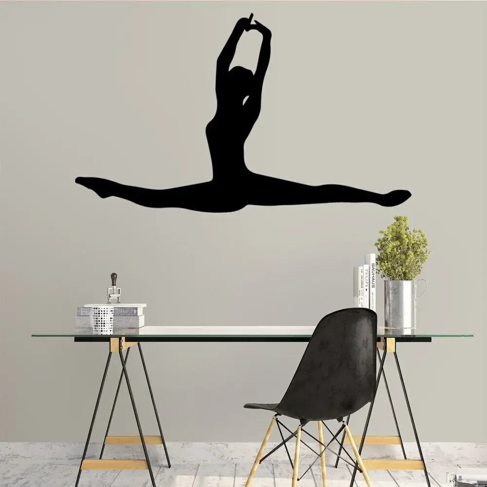 Интересные художественные Виниловые Настенные Стикеры танцевальная фотография