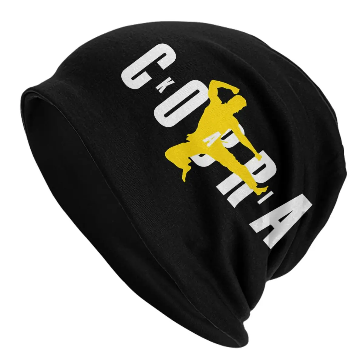 Hobby Karate Kair Cobra Adult Men's Women's Knit Hat Keep warm winter Funny knitted hat