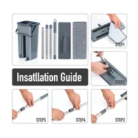 Многофункциональная, очень удобная в использование швабра для уборки помещений#3