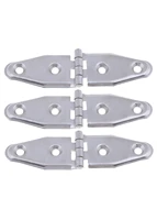 3pcs 316 stainless steel 4 door irregular stamped hinge for deck marine window cabinet tool box hardware accessories