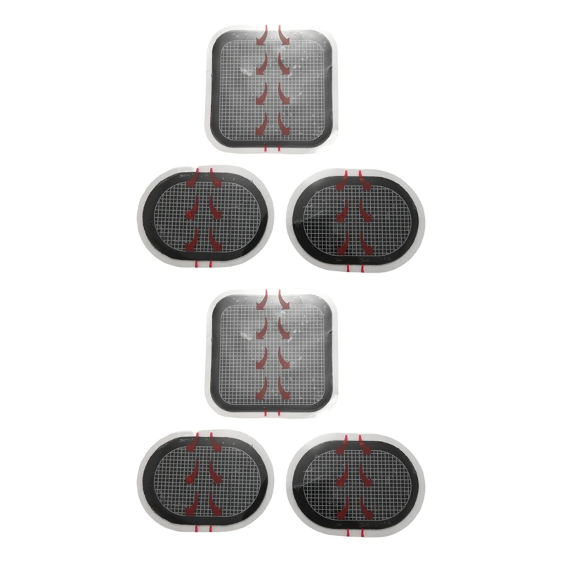 

6X Gel Pads Replacement Unit Set For Abdominal Abs Toner Core Abs Workout Toning Belt