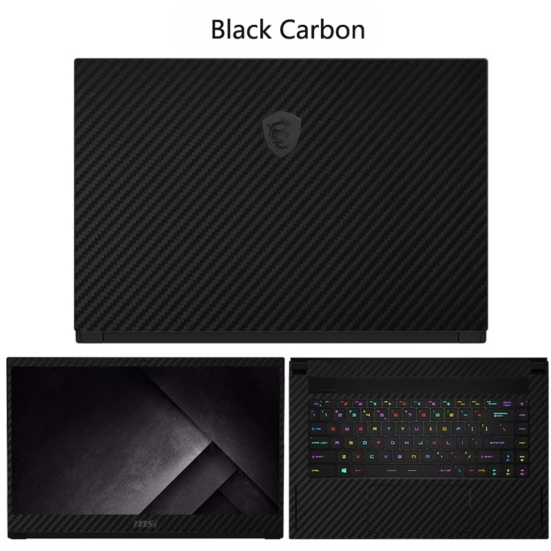 Специальная Виниловая наклейка для ноутбука из углеродного волокна, наклейки, Защитная крышка для нового MSI GE70 Apex PRO 17,3 дюйма
