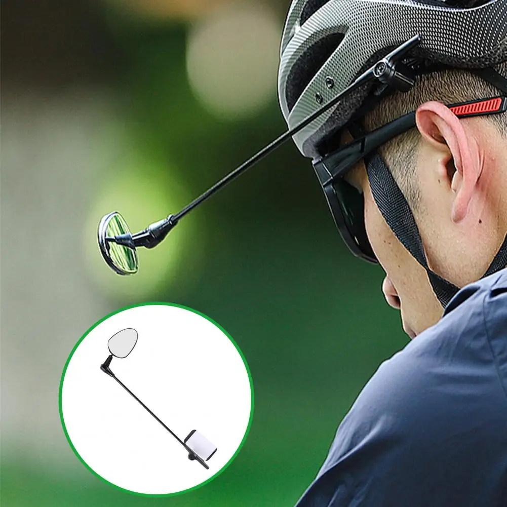 

Wear-resistant Small Bike Helmet Mounted Rear-view Mirror for Mountain Bike