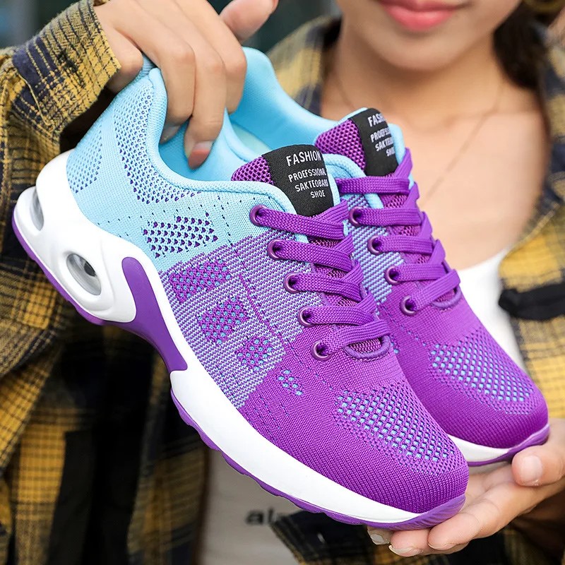 

Женские кроссовки для бега, дышащая сетчатая спортивная обувь для улицы с ярким весом, повседневные Прогулочные кроссовки, женские теннисные туфли для женщин, 2023