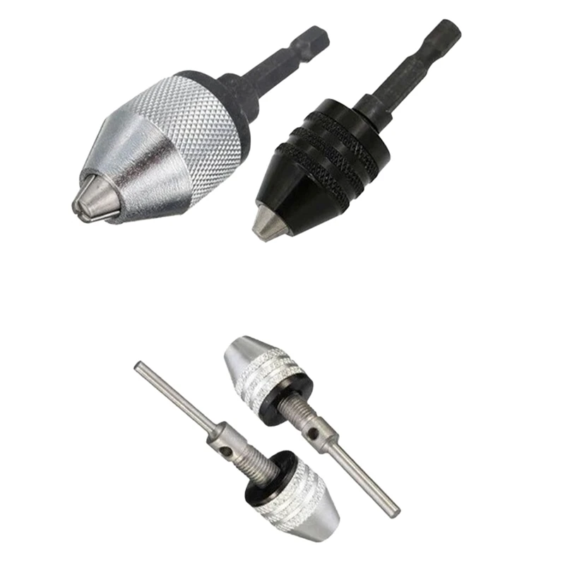 

1Set Twist Drill Chuck Electric Drill Chuck Electric Drill Adapter 0.3-6.5Mm Three-Jaw Quick-Change