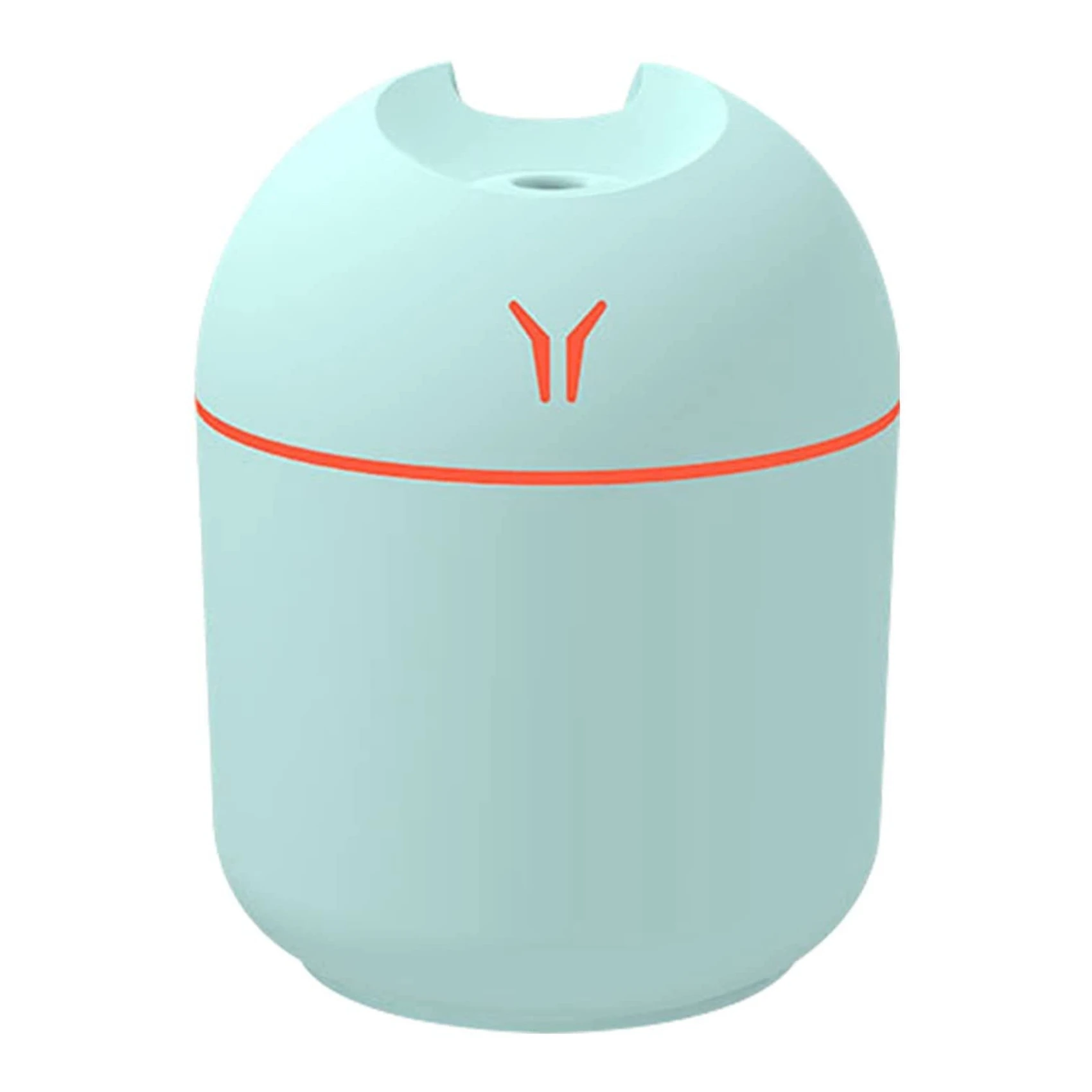 

250ML Mini Humidifier USB Personal Desktop Humidifier Aroma Essential Oil Diffuser for Car Home with LED Night Lamp A