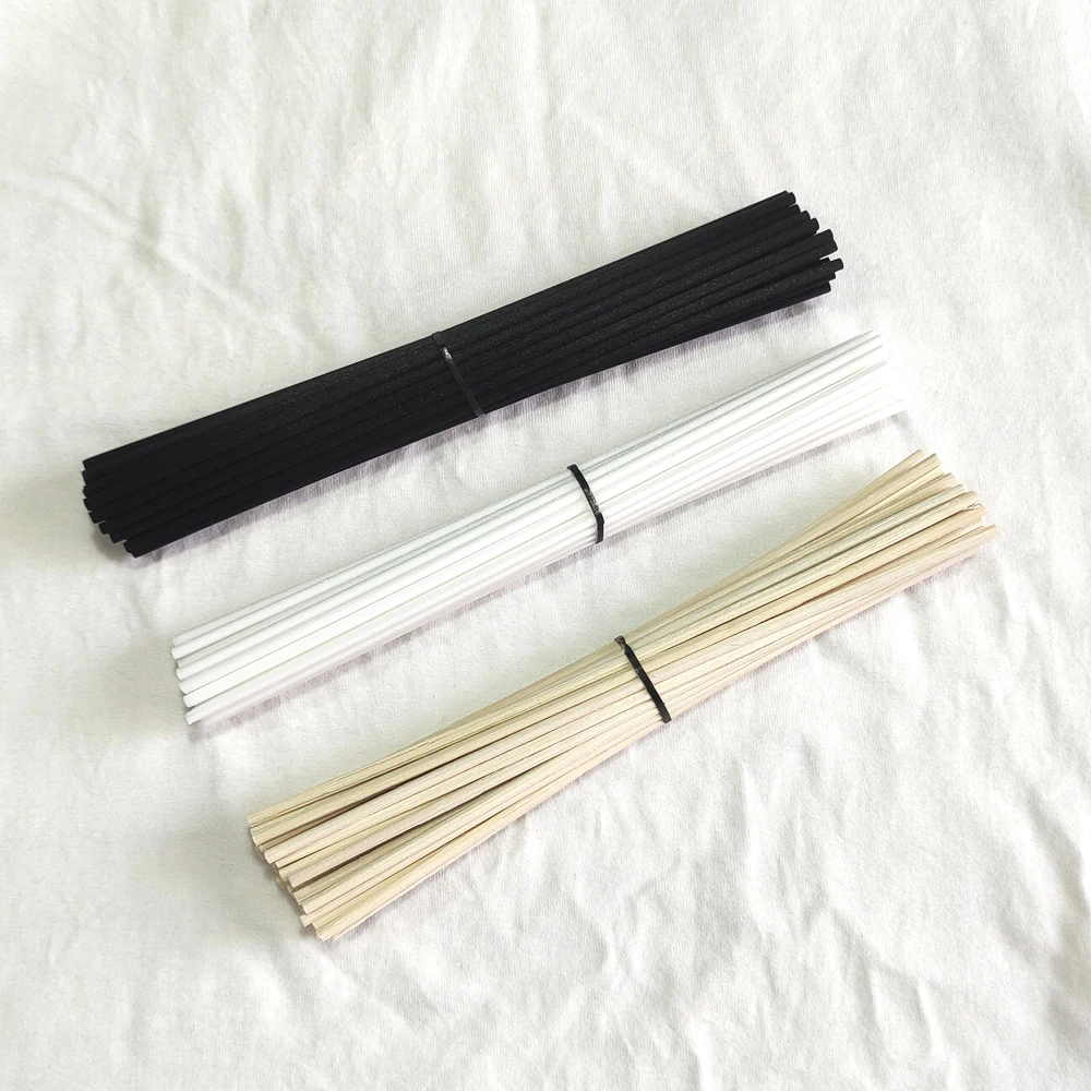 

Ароматический диффузор, сменные палочки из ротанга, освежитель воздуха, освежитель воздуха, аксессуары для ароматерапии, 50 шт., 19 см x 3 мм