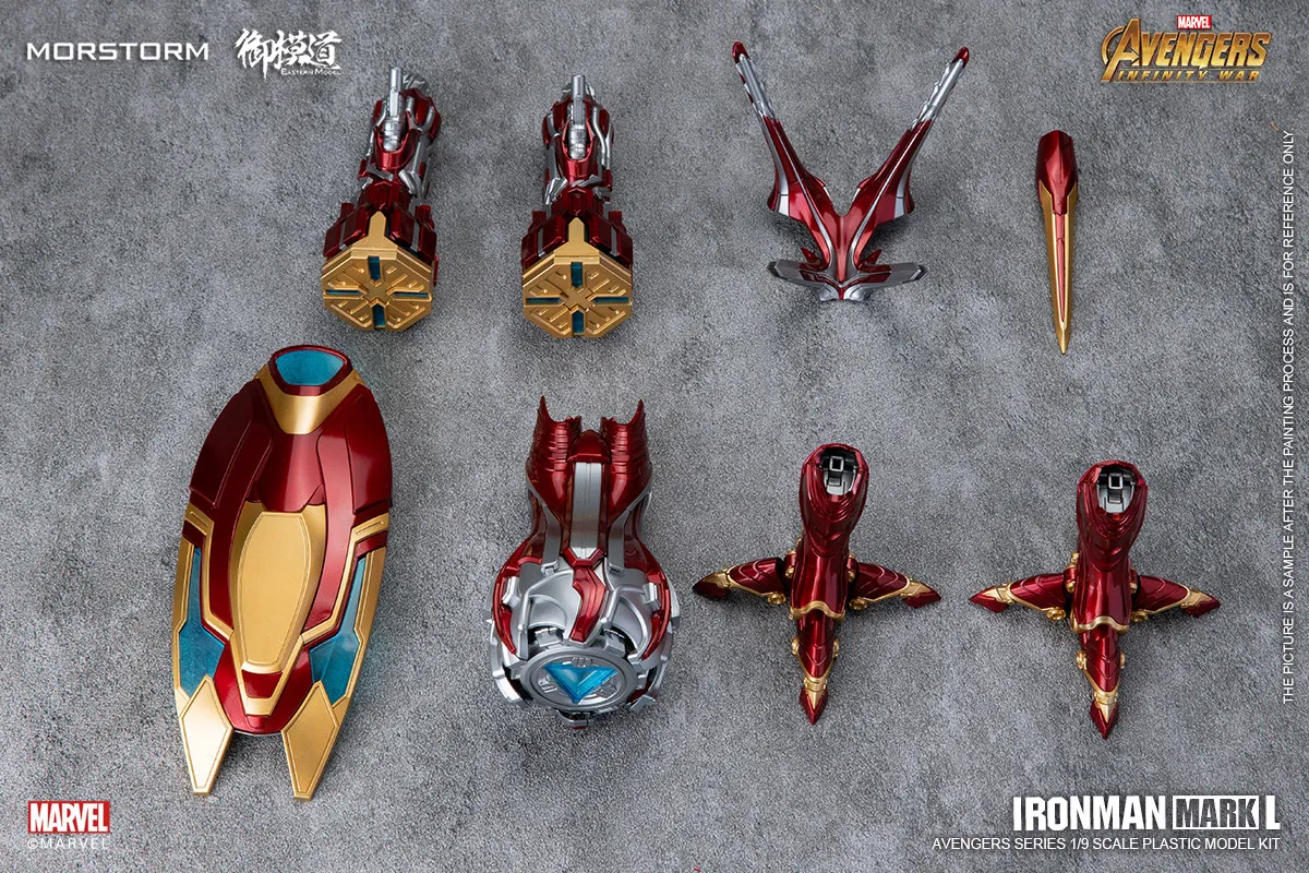 Модель Iron Man Mk 50 19 Morstorm Eastern Model в наличии, масштабная сборная модель класса Deluxe, серия Avengers Infinity War, подарки для коллекционеров (art.: 3920db258e396) - 3920db258e396