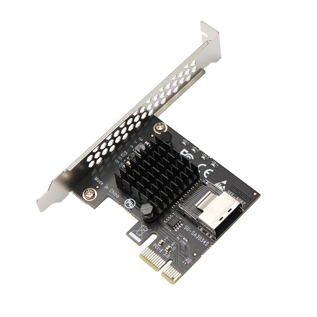 Плата расширения Mini SAS SFF-8087 4 port SATA 3 III 3,0 к PCI e PCIe контроллер PCI-e к SFF 8087 SFF8087 SATA3 адаптер