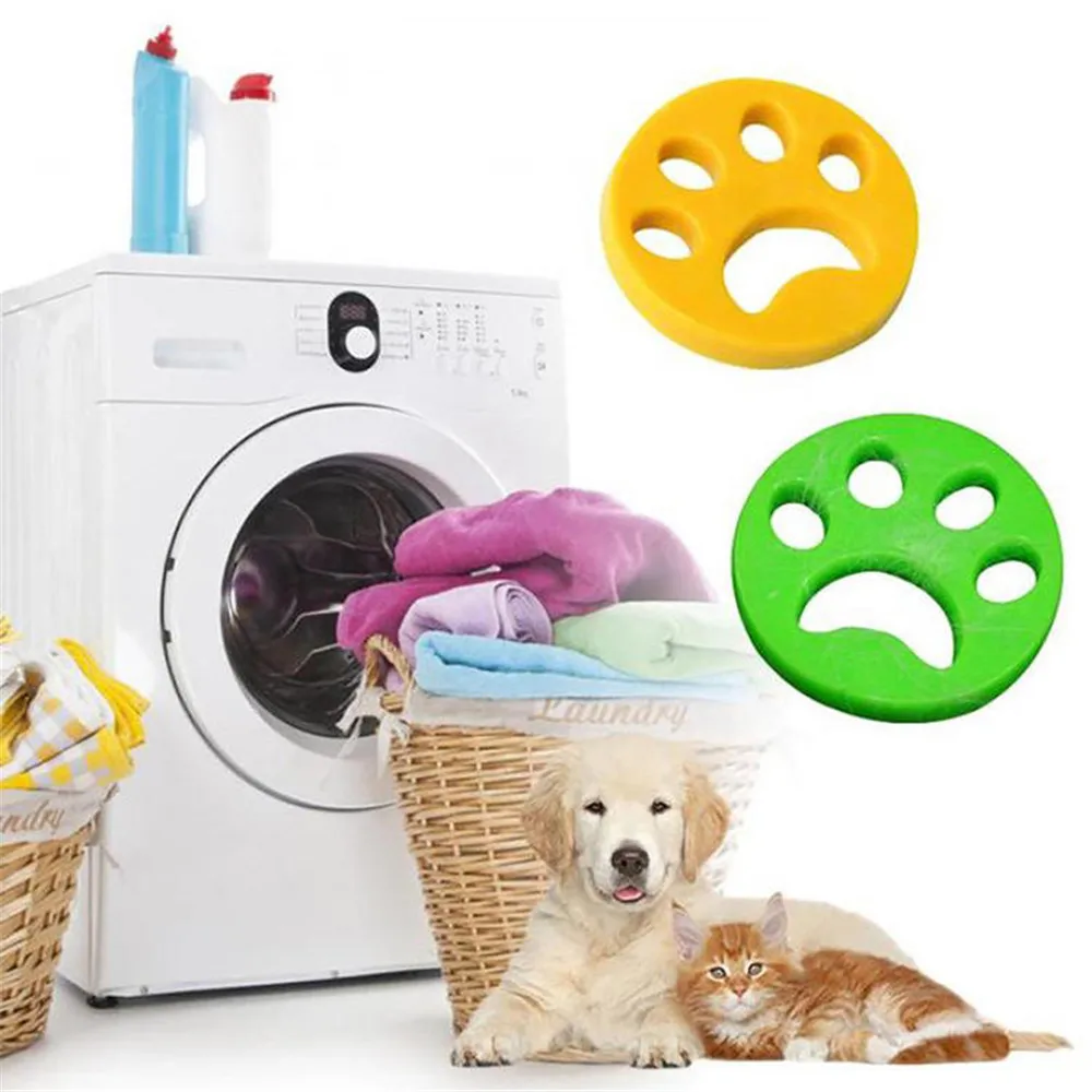 

Pet Hair Remover Washing Silicone Sticker Dryer Reusable Double Sided Cat Dog Fur Clothing Bedding Lint Remover Laundry Tools