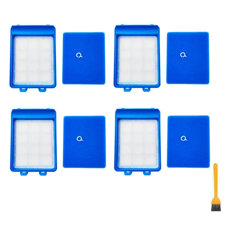 

4PCS HEPA Filter Elements Filter Cotton Vacuum Cleaner Replacement Accessories For FC9932 FC9911 FC9920 FC9912