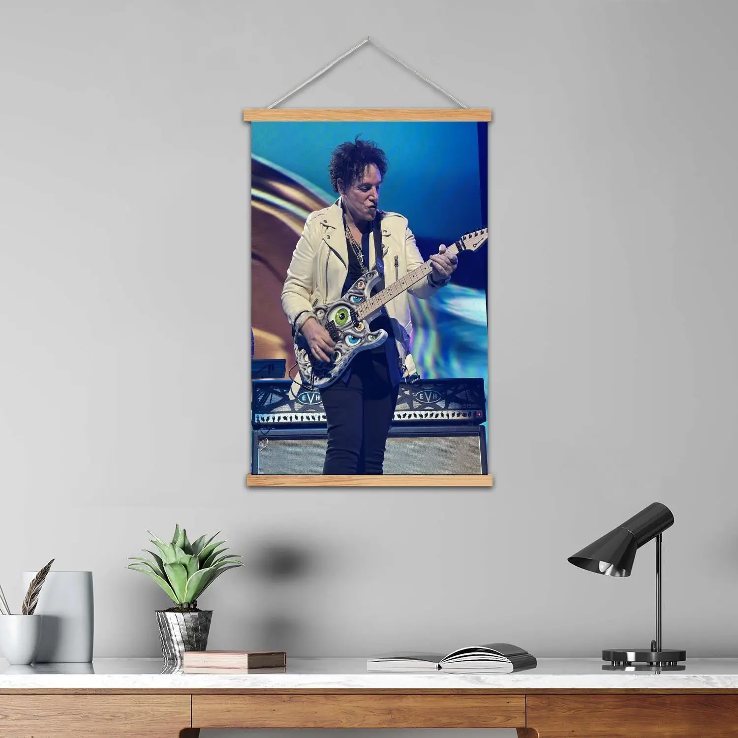 Фото Настенная живопись в рамке Neal Schon, холст, художественный постер и настенное искусство, современная семья, декор для спальни, постеры, декоративная живопись №2