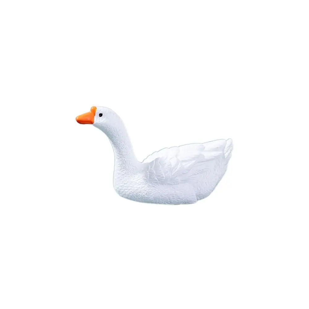 

Статуэтка белая утка из смолы