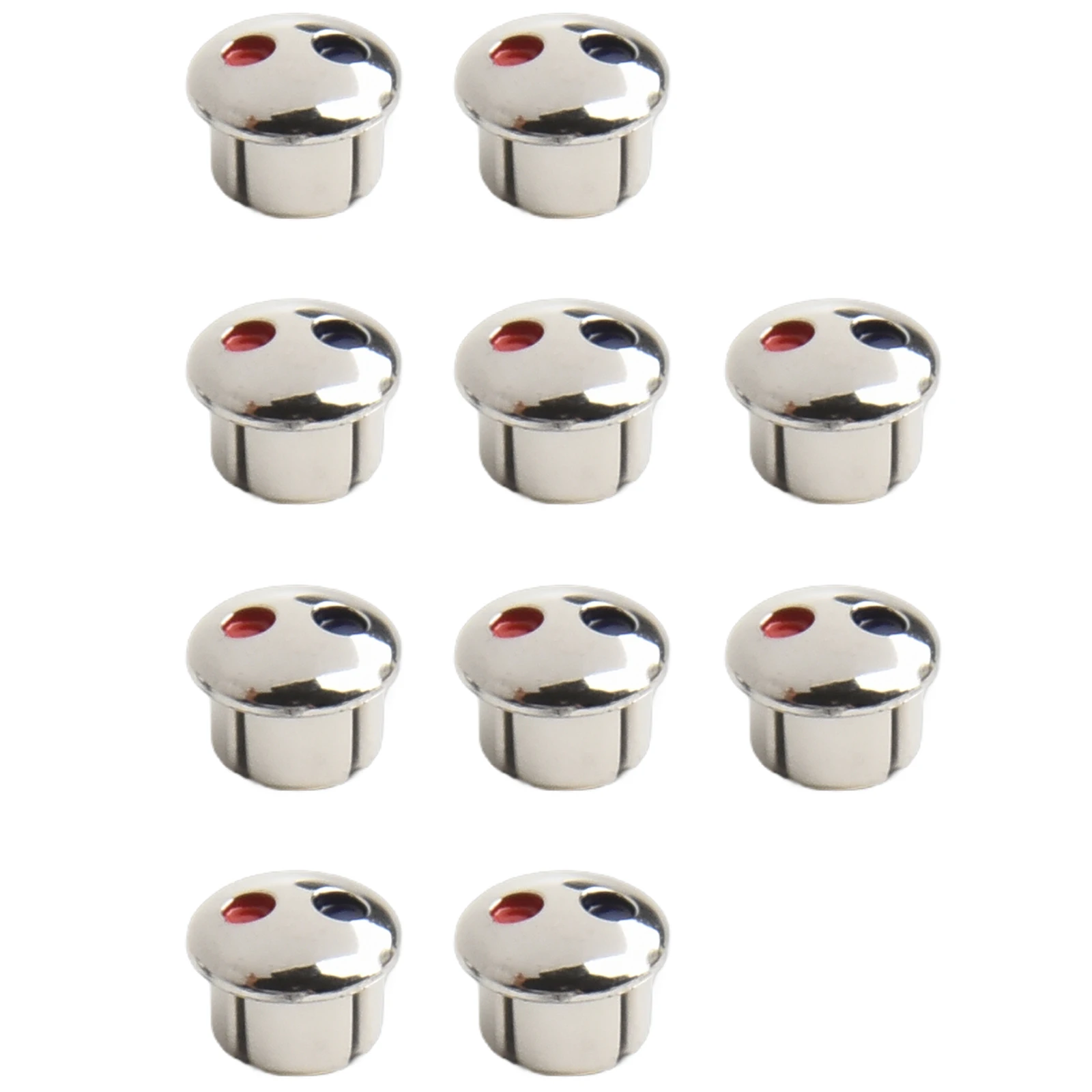 10 шт. ручка для крана знак горячей и холодной воды красная аксессуары знаки