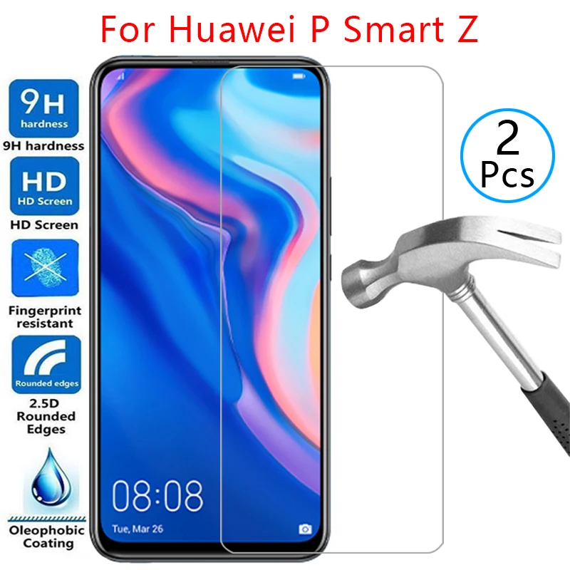 Закаленное стекло для защиты экрана huawei p smart z, чехол для psmart smar smat samrt psmartz, защитный чехол для телефона 360