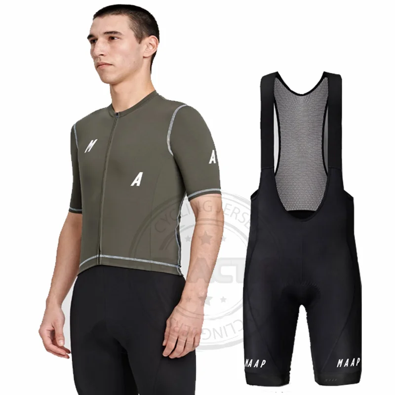

2022 MAAP New Men's Racing Jersey Summer MTB Jacket Professional Jersey Quick-drying Jersey Ropa Ciclismo Team Jersey Suit