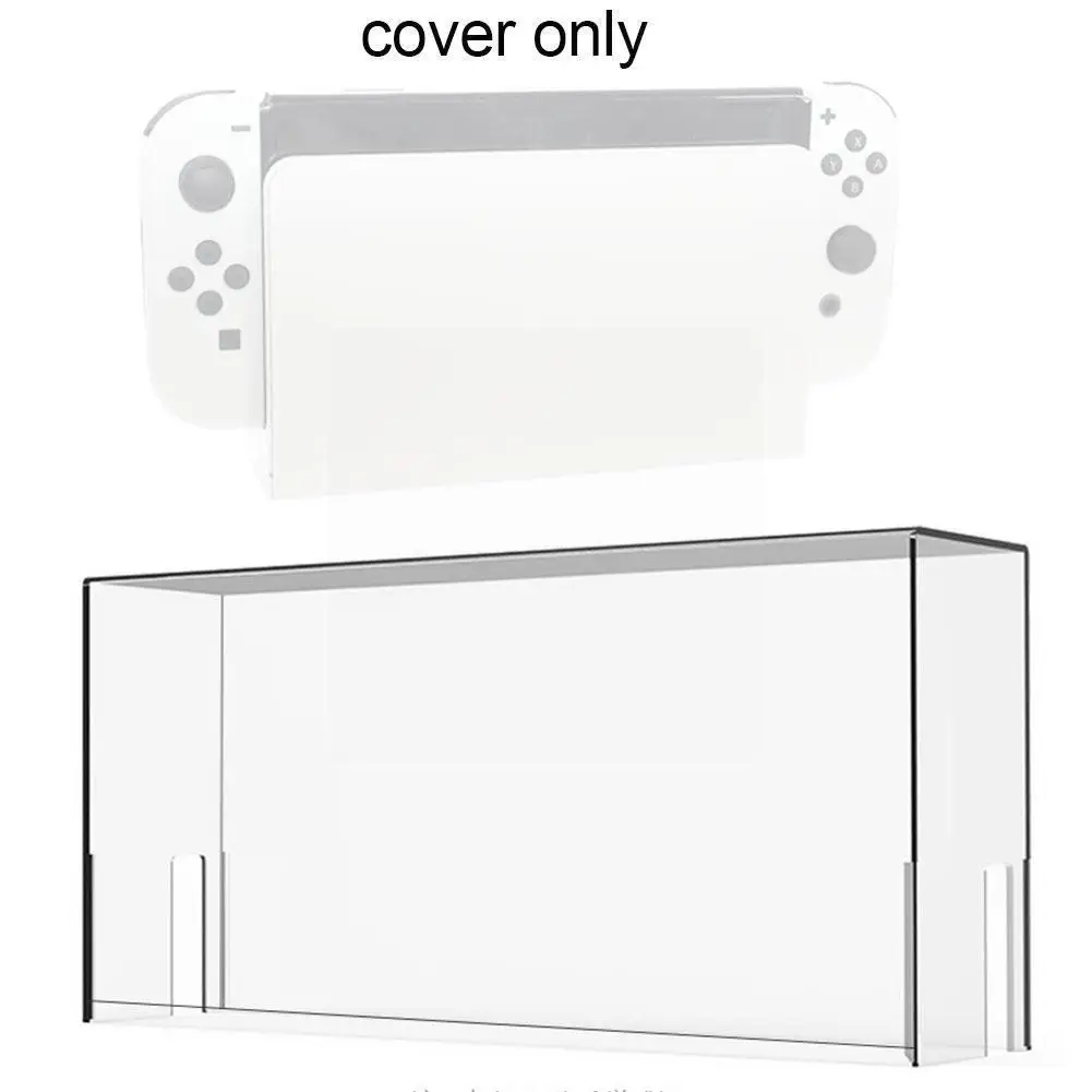 

Suitable For Base Cover For Switch Base Cover For Ns Game Console Dust Cover Host Handle Protective Cover H7b9