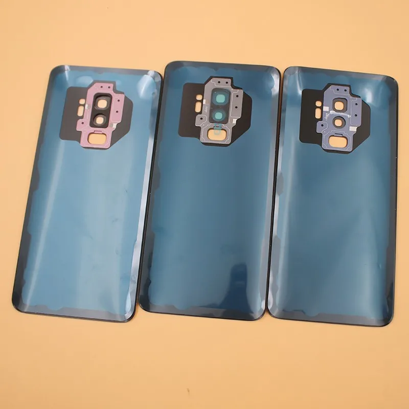 Новинка для Samsung Galaxy S9 G960/S9 Plus G965 SM-G965F Батарея Задняя крышка дверь 3D Стеклянная