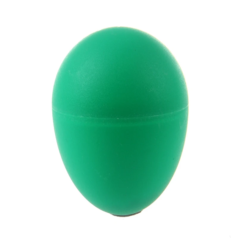 

5 Pair Plastic Green Egg Maraca Rattles Shaker Percussion Kid Musical Toy