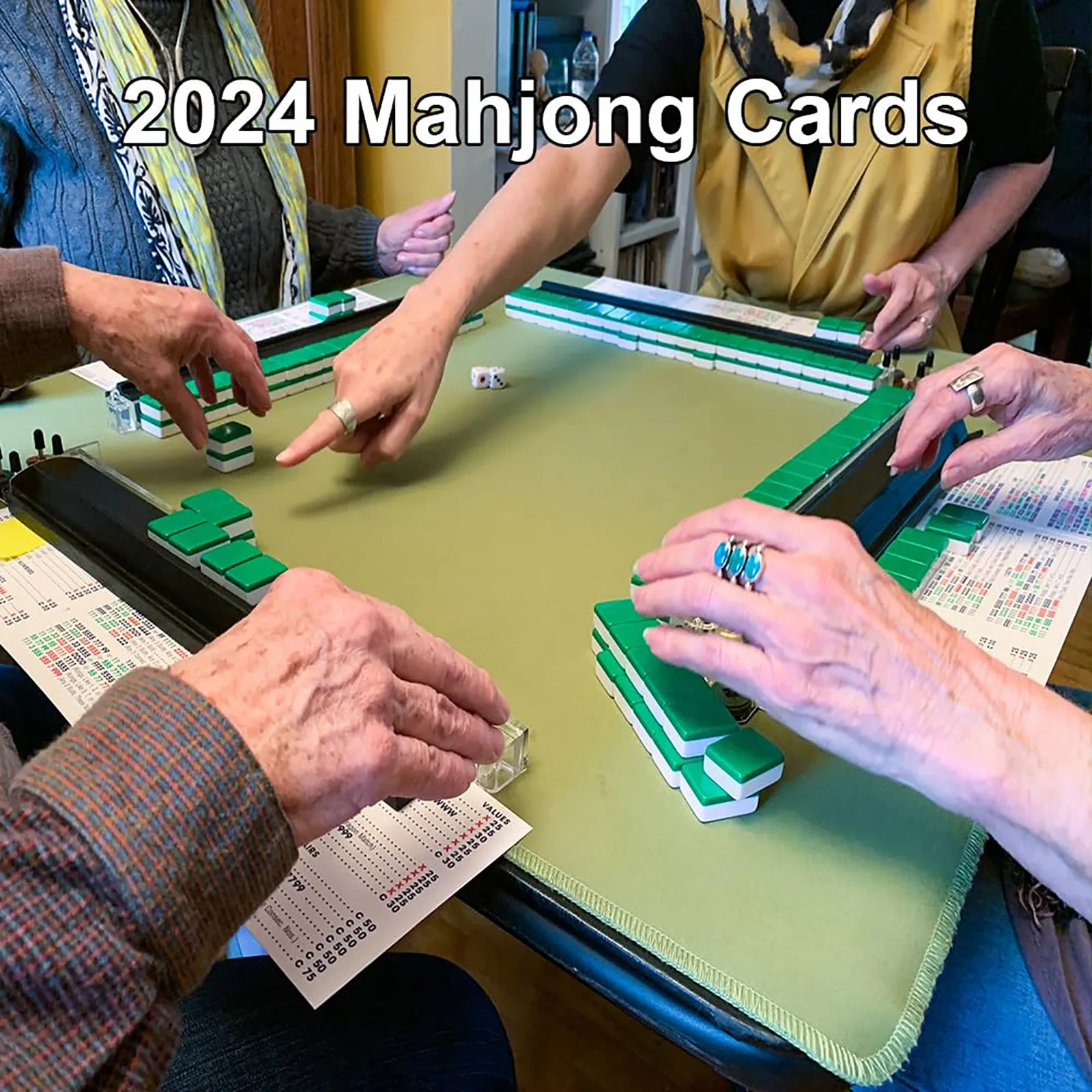 Официальная стандартная коллекция предметов Majong с открытыми буквами 2024.