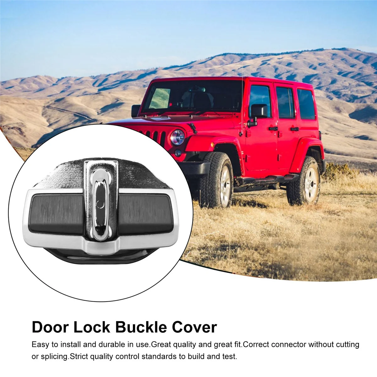 Стабилизатор дверного замка TRD защитная защелка для Toyota Land Cruiser LC200 Alphard Vellfire 1