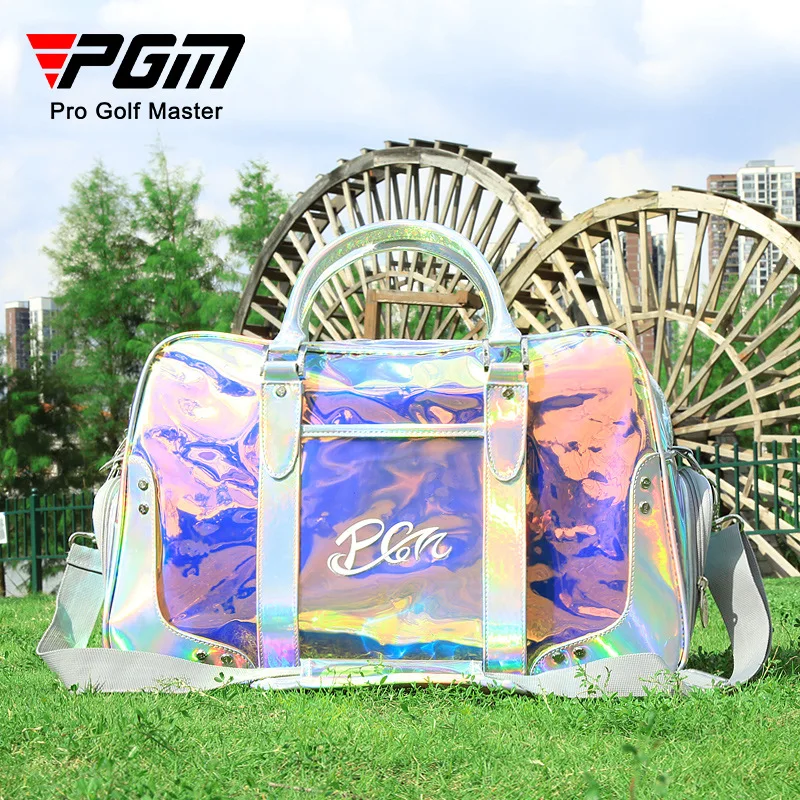 Golf Clothes Bag Ladies Clothing Storage Bag Korean Version Colorful Large-Capacity Shoulder Bag Hand-Held Independent Shoe Bag