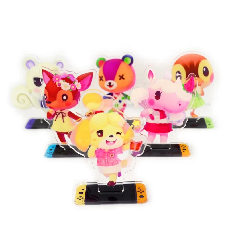 

Animal Crossing Action Figures Peripheral Anime Man Acrylic Standing Figures High Quality Funny Kids Charms Girls Models