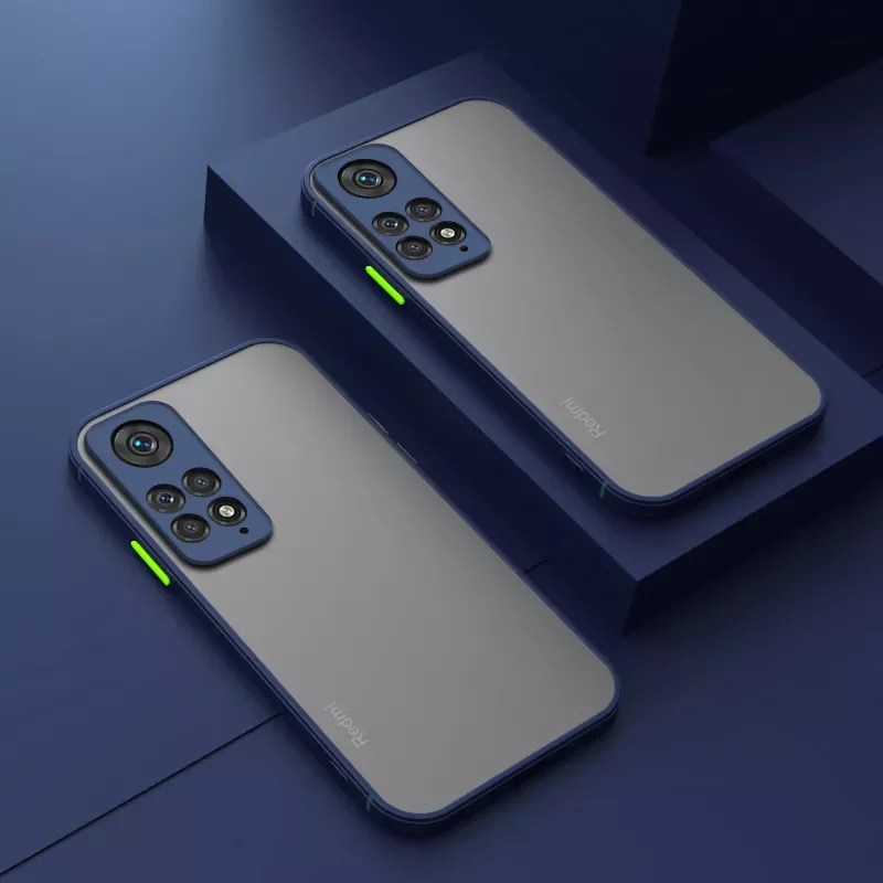 

Hot Sales Shockproof Phone Case For Xiaomi Redmi Note 11 Pro 10 Pro 9 Mi 12 12X Mi 11T Pro Soft TPU Frame Hard Back Phone Cover